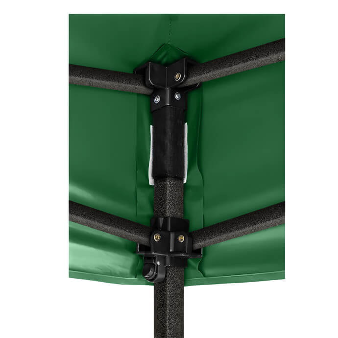 Namiot handlowy - ekspresowy, stalowy, 3x3 zielony Zeltpro EKOSTRONG 10