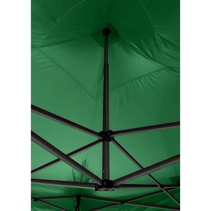 Namiot handlowy - ekspresowy, stalowy, 3x3 zielony Zeltpro EKOSTRONG 13