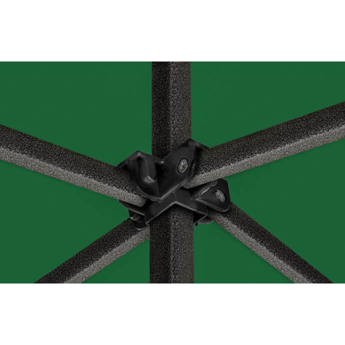 Namiot handlowy - ekspresowy, stalowy, 3x3 zielony Zeltpro EKOSTRONG 14