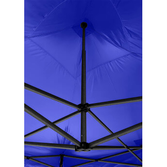 Namiot handlowy - ekspresowy, stalowy, 2x2 niebieski Zeltpro EKOSTRONG 10