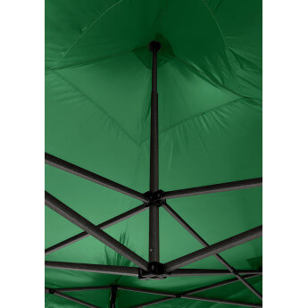 Namiot handlowy - ekspresowy, stalowy, 3x2 zielony Zeltpro EKOSTRONG 12