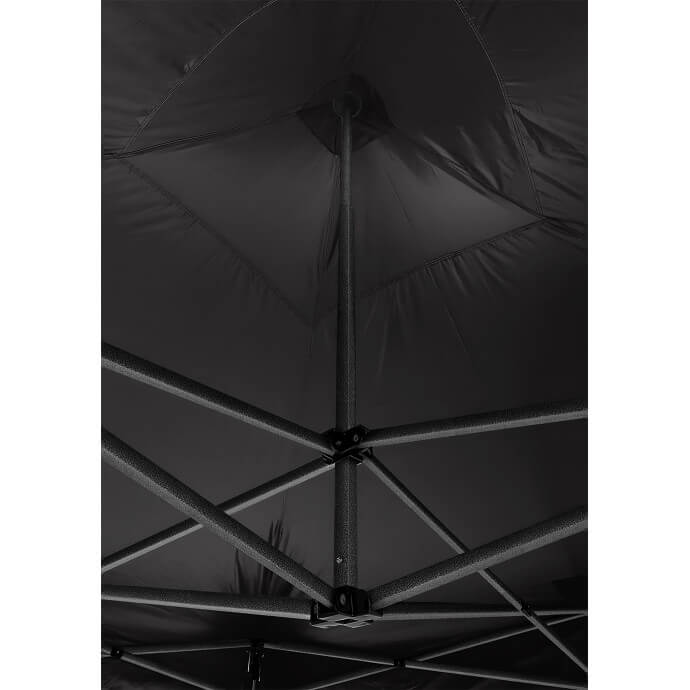 Namiot handlowy - ekspresowy, stalowy, 3x2 czarny Zeltpro EKOSTRONG 13