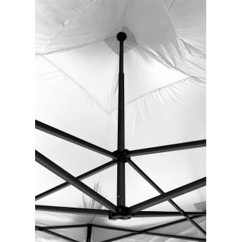 Namiot handlowy - ekspresowy, stalowy, 3x2 biały Zeltpro EKOSTRONG 11