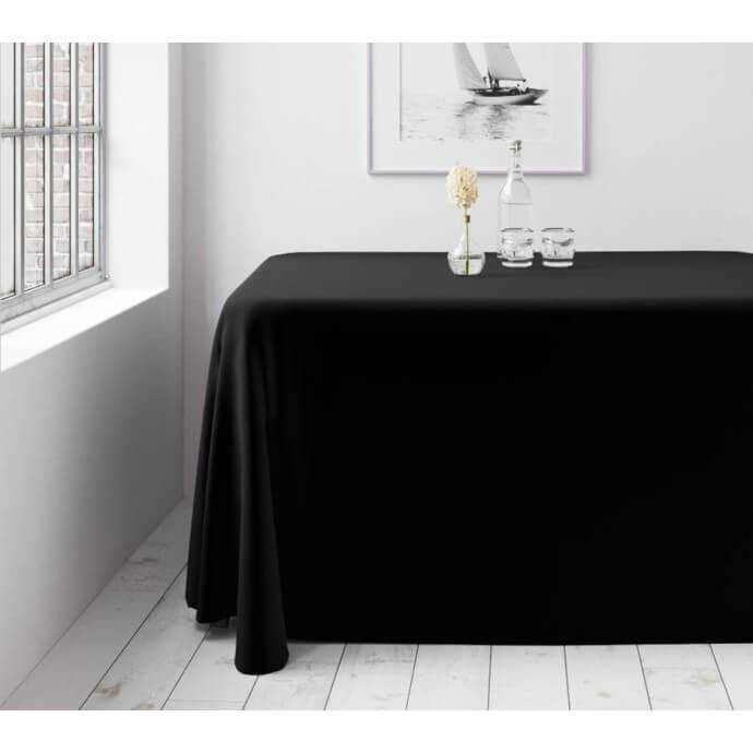 Obrus plamoodporny prostokątny Restly czarny 150x250 1