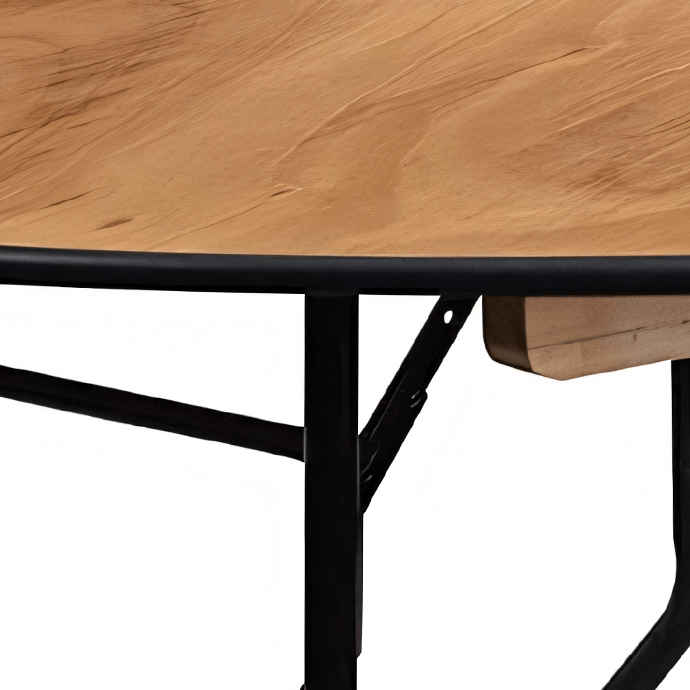 Stół bankietowy (konferencyjny) drewniany, okrągły D180 5