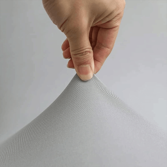 Elastyczny pokrowiec na stolik barowy, Restly szary 110x80 3