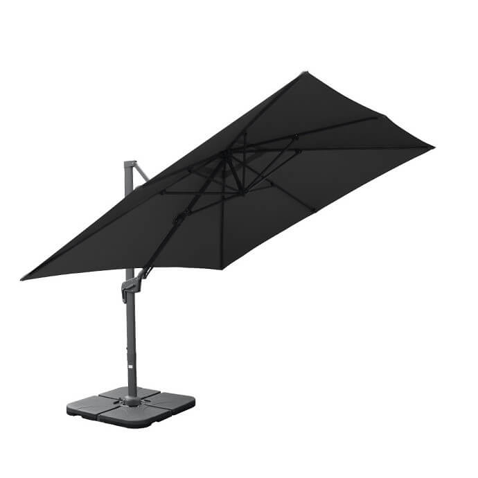 Parasol ogrodowy z podstawą (pokrowiec w zestawie) Maestro Antracytowy 13