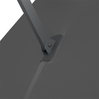 Parasol ogrodowy z podstawą (pokrowiec w zestawie) Maestro Antracytowy 7