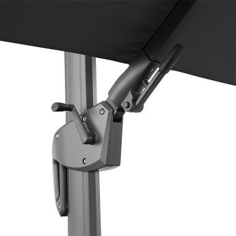 Parasol ogrodowy z podstawą (pokrowiec w zestawie) Maestro Antracytowy 5