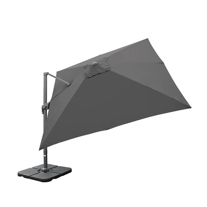 Parasol ogrodowy z podstawą Solid (pokrowiec w zestawie) Maestro Antracytowy 11