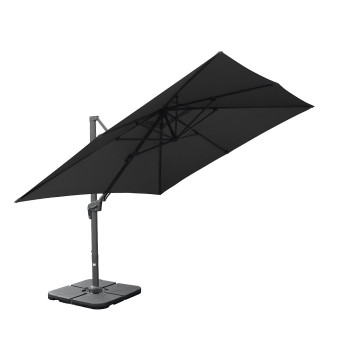 Parasol ogrodowy z podstawą Solid (pokrowiec w zestawie) Maestro Antracytowy 13