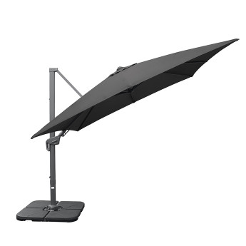 Parasol ogrodowy z podstawą Solid (pokrowiec w zestawie) Maestro Antracytowy 14