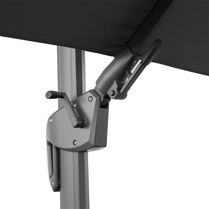 Parasol ogrodowy z podstawą Solid (pokrowiec w zestawie) Maestro Antracytowy 5