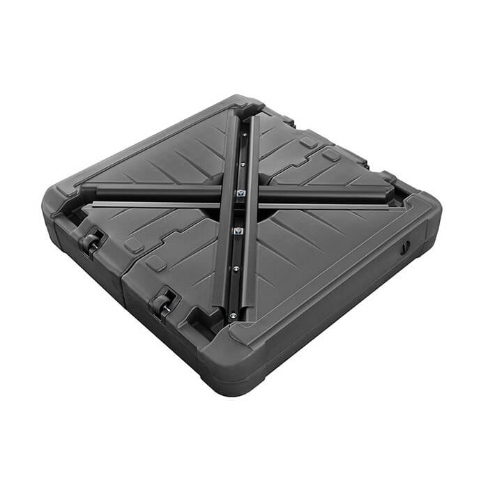 Parasol ogrodowy z podstawą Solid Comfort Antracytowy 23