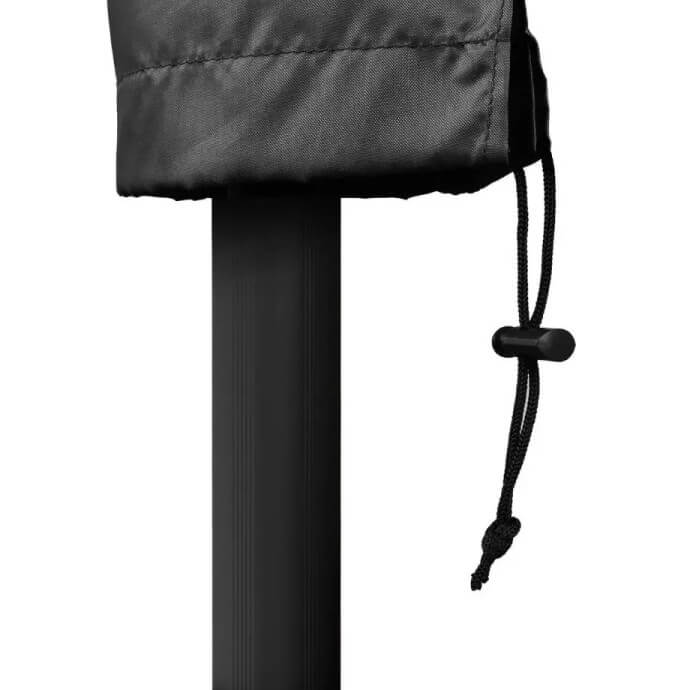 Parasol ogrodowy z podstawą Solid (pokrowiec w zestawie) Lounge Light Grey 8