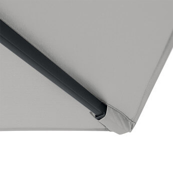 Parasol ogrodowy z podstawą (pokrowiec w zestawie) Lounge Light Grey 14