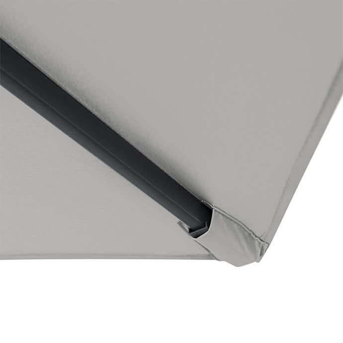 Parasol ogrodowy z podstawą (pokrowiec w zestawie) Lounge Light Grey 14