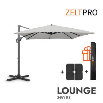 Parasol ogrodowy z podstawą...