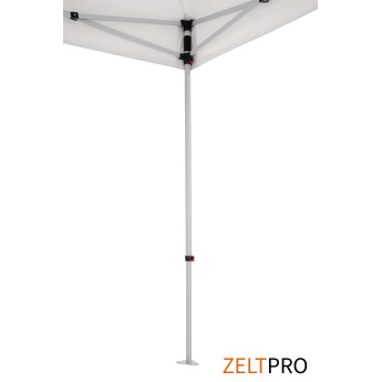 Namiot handlowy - ekspresowy, aluminiowy, 4x8 biały Zeltpro TITAN 12