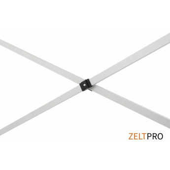 Namiot handlowy - ekspresowy, aluminiowy, 4x8 biały Zeltpro TITAN 16