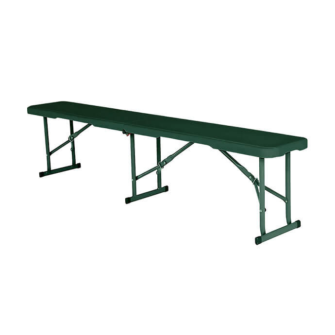 Ławka cateringowa składana 180 cm zielone 1