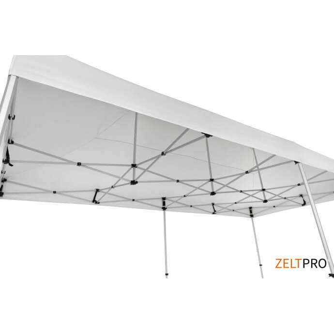 Namiot handlowy - ekspresowy, aluminiowy, 3x6 biały Zeltpro TITAN 8