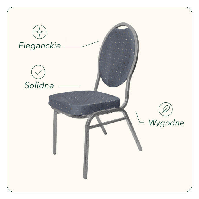 Krzesło bankietowe Economy Cindy 5