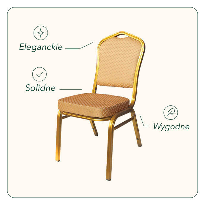 Krzesło bankietowe Economy Ivo 6