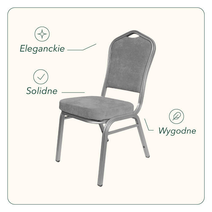 Krzesło bankietowe Economy Leila 6
