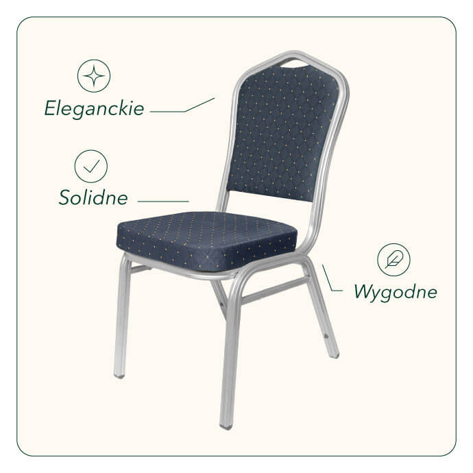Krzesło bankietowe Economy Lydia 7
