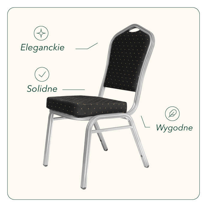 Krzesło bankietowe ProStrong Aurora 5