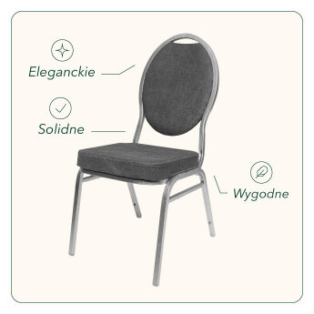 Krzesło bankietowe ProStrong Logan 7
