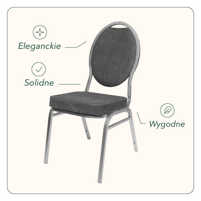 Krzesło bankietowe ProStrong Logan 7