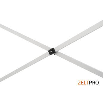 Namiot handlowy - ekspresowy, aluminiowy, 3x6 czarny Zeltpro TITAN 9