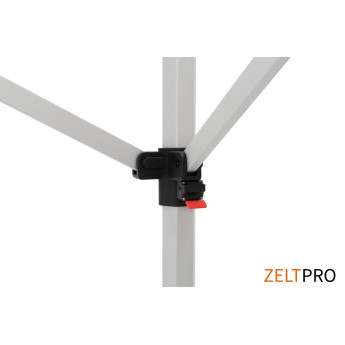 Namiot handlowy - ekspresowy, aluminiowy, 3x6 czarny Zeltpro TITAN 11