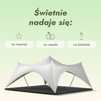 Pawilon strech Crown 72 m2 8