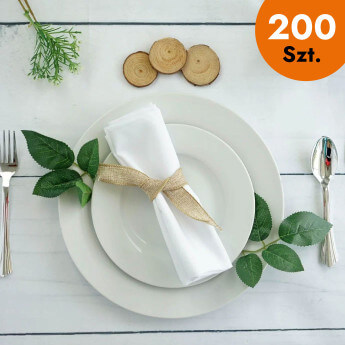 Serwetki materiałowe białe...