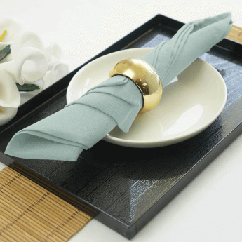 Serwetki materiałowe błękitne 40x40 (20 szt.) 3