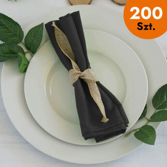 Serwetki materiałowe czarne...