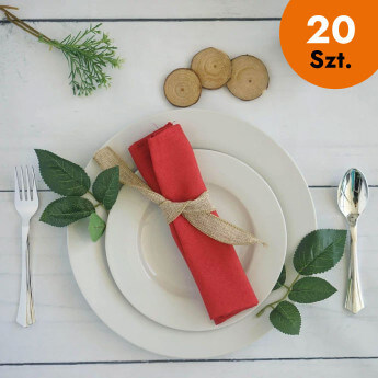 Serwetki materiałowe czerwone 40x40 (20 szt.) 1