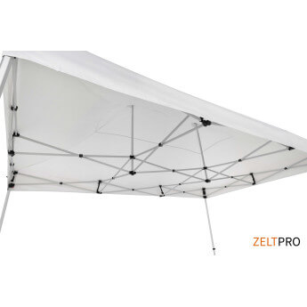 Namiot handlowy - ekspresowy, aluminiowy, 3x4,5 biały Zeltpro TITAN 7