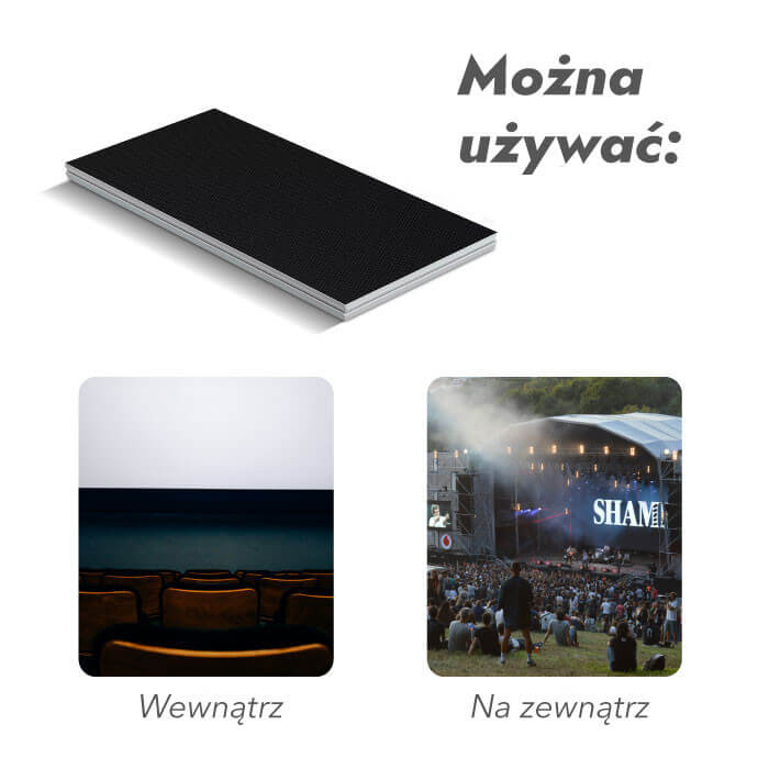 Podest sceniczny 2x1 m 2