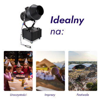 Profesjonalna maszyna do piany 3000W – armatka do piany 3