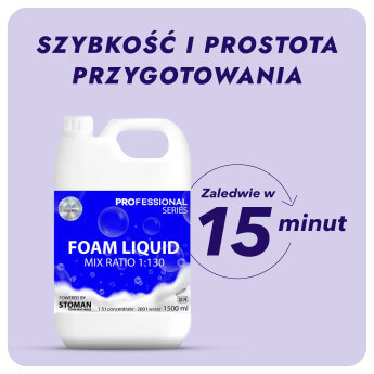 Koncentrat do wytwornicy piany STOMAN (1.5L) (24 pojemnik) 4