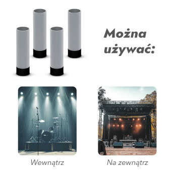 Nogi do podestów 20 cm zestaw (4 szt.) 2
