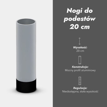 Nogi do podestów 20 cm zestaw (4 szt.) 3