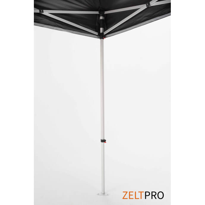 Namiot handlowy - ekspresowy, aluminiowy, 3x4,5 czarny Zeltpro TITAN 17