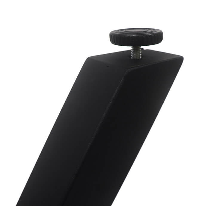 Noga do stołu  w kształcie litery X P600 Czarna 4