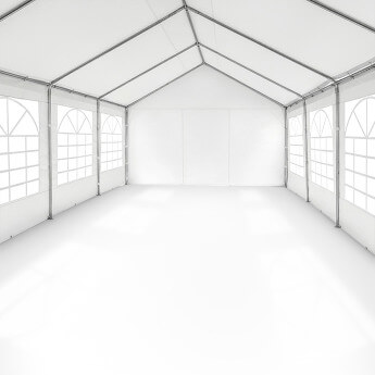 Namiot imprezowy 4x8 PE, biały 4