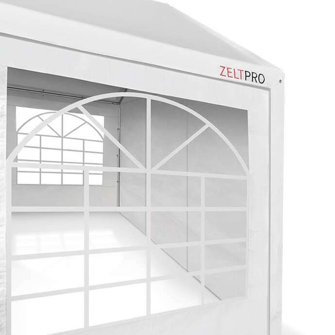 Namiot imprezowy 5x8 PE, biały 5